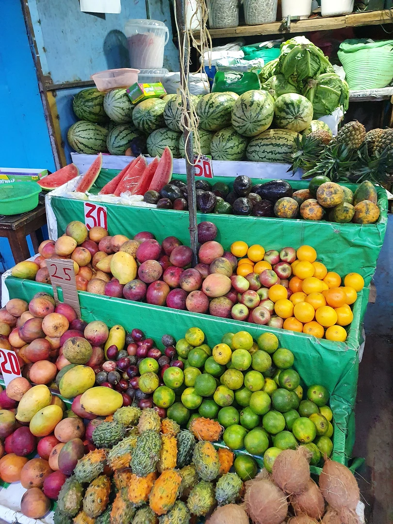 Produce market in Nairobi