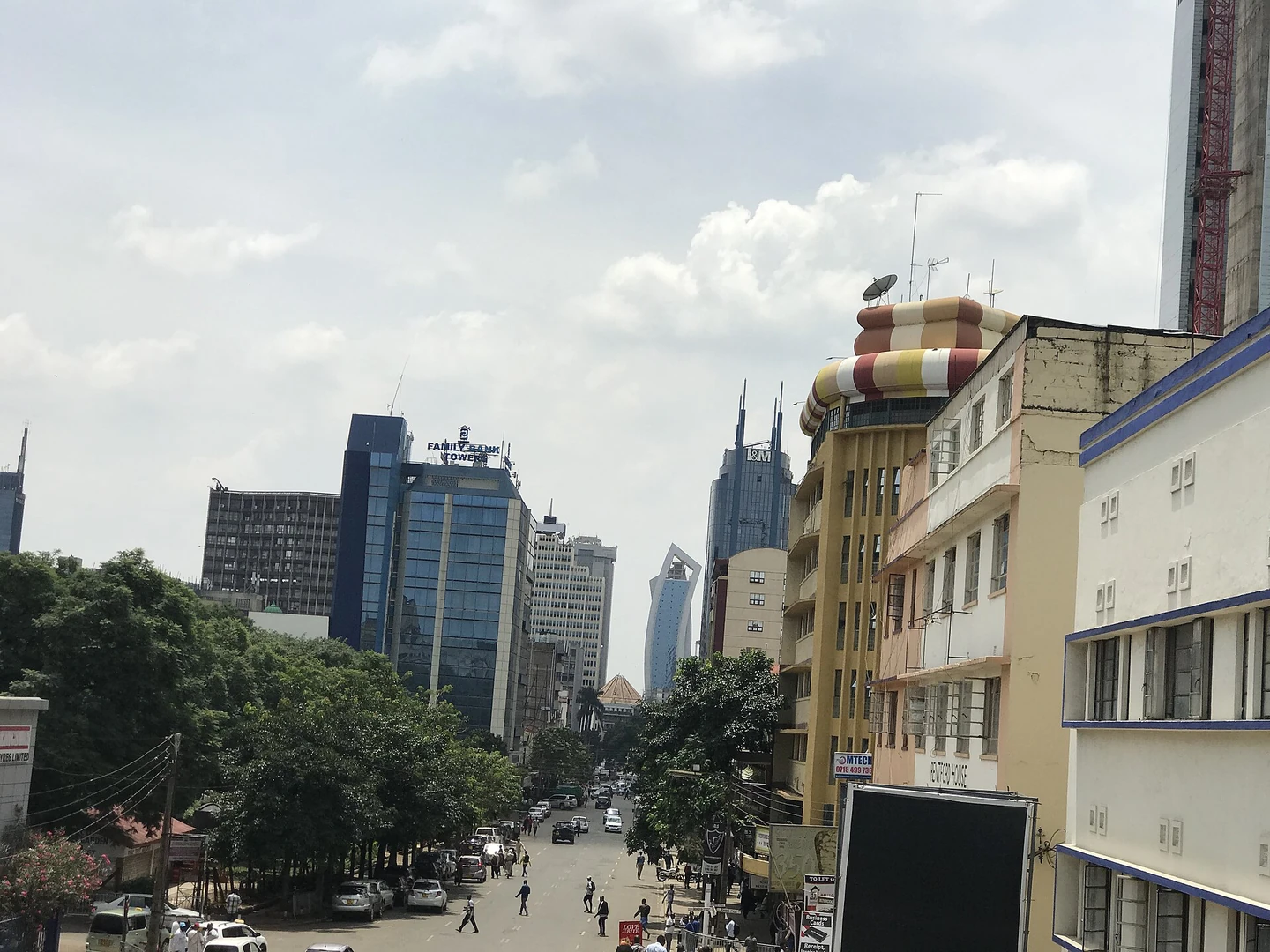 Street scene in Nairobi